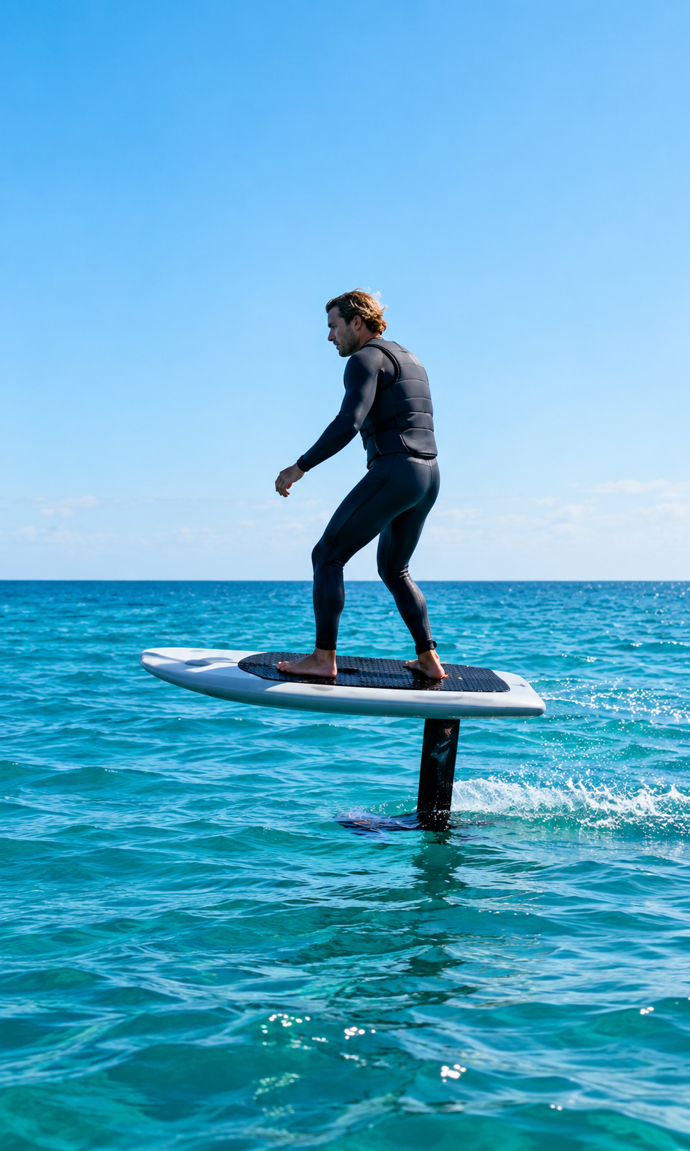 Foiling gear and electric hydrofoil watersports