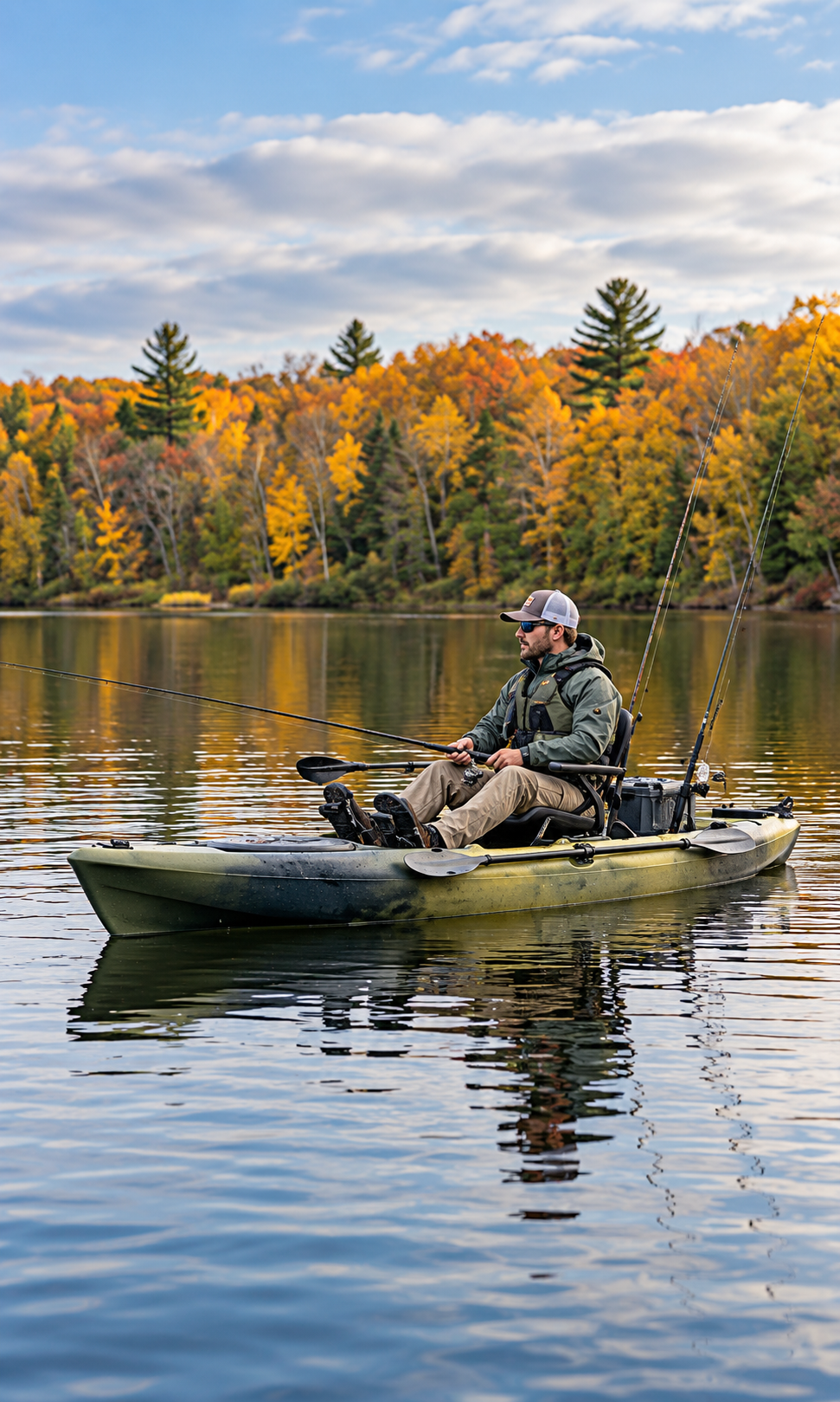 Kayak fishing and fishing kayaks